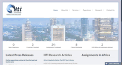 Desktop Screenshot of hticonsulting.co.za